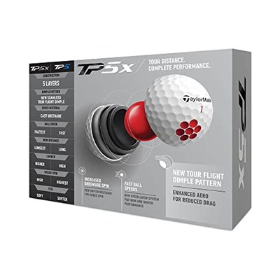 TaylorMade TP5x Golf topları 2021