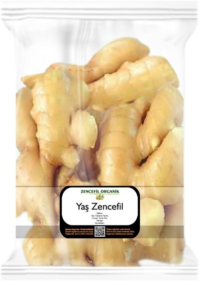 Taze Zencefil Yaş Zencefil 500 Gr