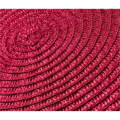 Tchibo Amerikan Servis, 4 Lü Set, Yuvarlak, Kırmızı