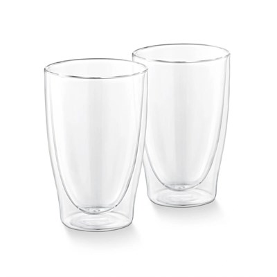 Tchibo Çift Cidarlı Latte Macchiato Bardağı, 2li