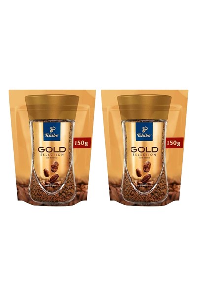 Tchibo Gold Selection Çözünebilir Kahve Ekonomik Paket 150 Gr 2Li