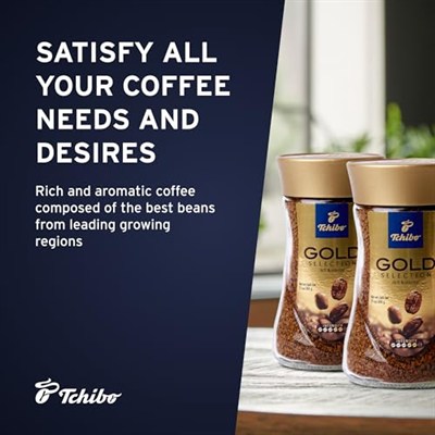 Tchibo Gold Selection Çözünebilir Kahve 100 g
