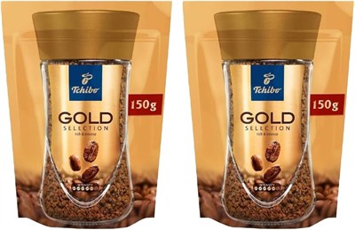 Tchibo Gold Selection Çözünebilir Kahve Ekonomik Paket 150 Gr 2Li