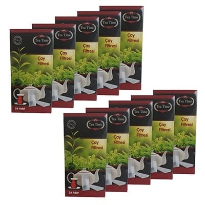 Tea Time Çay Filtresi Büyük Boy (260 Adet Filtre-Poşet)