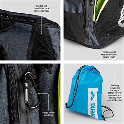 Team Backpack 45 Unisex Siyah Spor Çanta 002436500