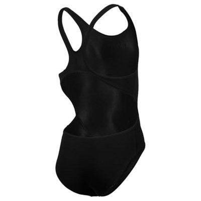 Team Swimsuit Swim Tech Solid Çocuk Siyah Yüzücü Mayosu 004764550