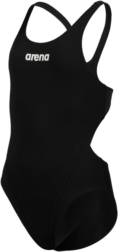 Team Swimsuit Swim Tech Solid Çocuk Siyah Yüzücü Mayosu 004764550