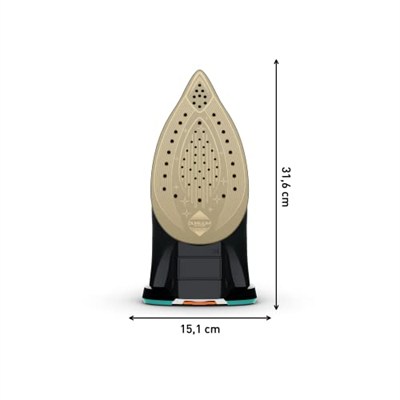 Tefal FV9844 Ultimate Pure 60 gr Sürekli ve 250 gr Şok Buharlı 3200 Watt Buharlı Ütü