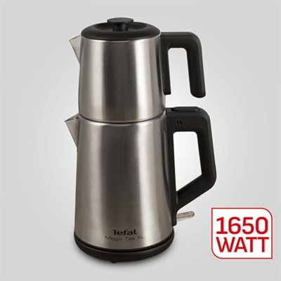 Tefal Magic Tea XL Paslanmaz Çelik Gövdeli 1650 Watt Çay Makinesi - Inox