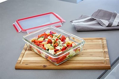Tefal Masterseal saklama kabı, yuvarlak, 0,9 l, istiflenebilir, fırın ve derin dondurucu için uygundur, N1040410