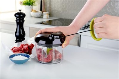 Tefal Rondo Manuel Doğrayıcı 900ml | Yeşil-Siyah | Sebze Soğan Doğrayıcı| Pratik rondo