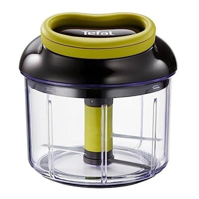 Tefal Rondo Manuel Doğrayıcı 900ml | Yeşil-Siyah | Sebze Soğan Doğrayıcı| Pratik rondo