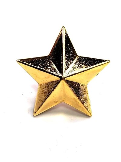 Teğmen Harici Üniforma Metal Rütbe (2li Yıldız Takım)