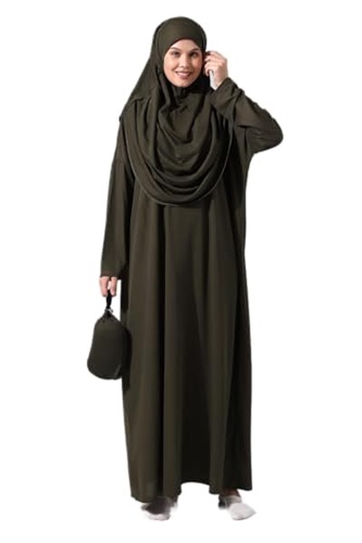 Tek Parça Namaz Elbisesi 5015 - Seçenekler: 36-44, 46-52