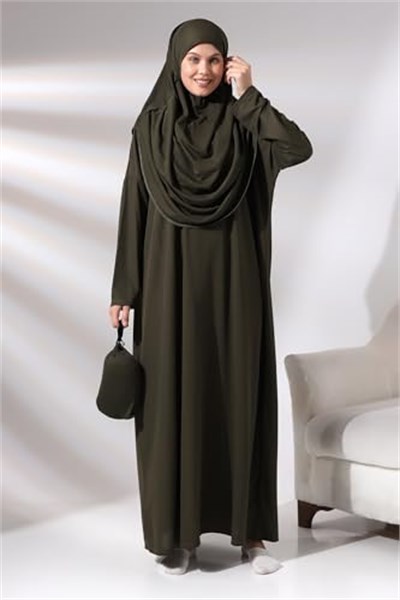 Tek Parça Namaz Elbisesi 5015 - Seçenekler: 36-44, 46-52
