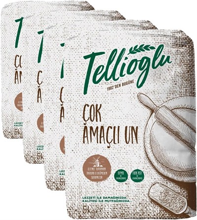 Tellioğlu Çok Amaçlı Un 5 Kg
