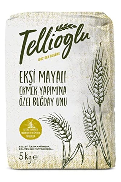 Tellioğlu Ekşi Mayalı Ekmek Yapımına Özel Buğday Unu 5 Kg