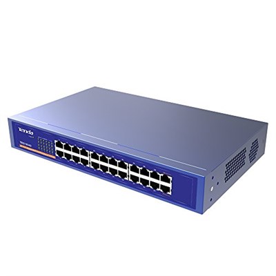 Tenda 10/100/1000 Mbps Yönetilemeyen 24 Portlu Masaüstü / Rackmount Gigabit Switch