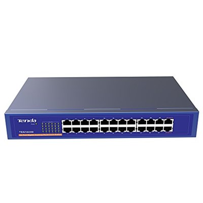 Tenda 10/100/1000 Mbps Yönetilemeyen 24 Portlu Masaüstü / Rackmount Gigabit Switch