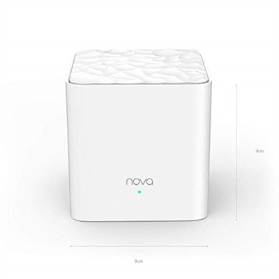 Tenda Nova MW3(2li Paket) AC1200 Dual Band Mesh WiFi Sistemi 200㎡ye Kadar Kapsama, Uygulama Kontrolü, Kolay Kurulum - Seçenekler: 2li, 3lü, 3 Pack, MX6 - 3 Pack