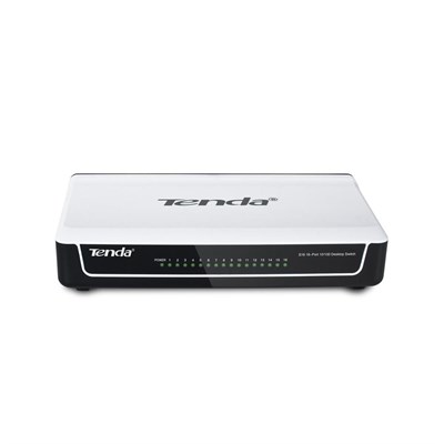 TENDA S16 Tenda S16 16 Port 10/100 Switch - Seçenekler: Ethernet, O8, AP5
