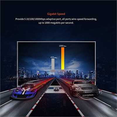 Tenda SG108 8 Port Gigabit Ethernet Masaüstü Dönüştürücü