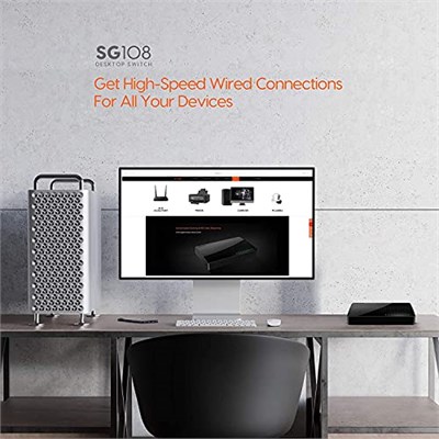 Tenda SG108 8 Port Gigabit Ethernet Masaüstü Dönüştürücü