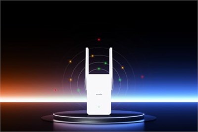 Tenda WiFi Amplifikatör WiFi Tekrarlayıcı WiFi Genişletici A23 (AX1500 Çift Bant 5GHz: 1201Mbps+2.4GHz: 300Mbps) 2* 5dBi Antenler, Gigabit Bağlantı Noktası, AP Modu, MU-MIMO, WPA3, IPv6, LED, Tüm Yönl