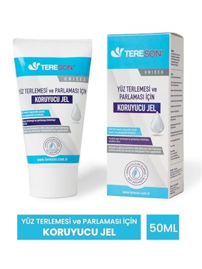 Tereson Yüz Terlemesi ve Parlaması için Koruyucu Jel, 50ml - Seçenekler: 50ml, 50ml (3 paketi)