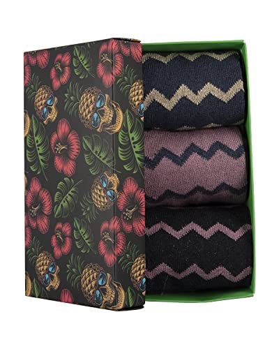 TEST 3lü Kombin Zigzag Desenli Erkek Çorap 39/42