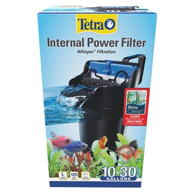 Tetra Whisper İç Filtre 10 ila 30 Galon, Akvaryumlar için, Hava Pompalı Tankta Filtrasyon - Seçenekler: Up to 30-Gallons, up to 4-gallons, Up to 10-Gallons...