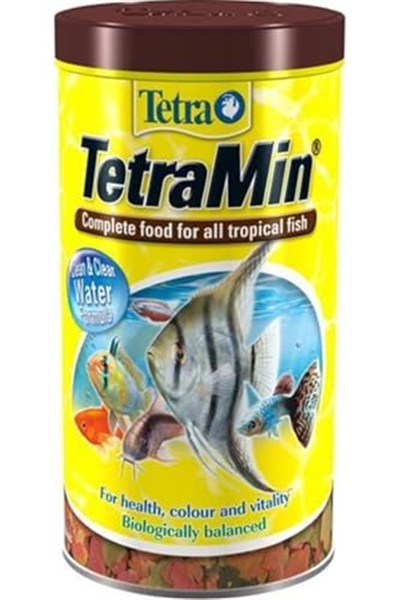 Tetramin Flakes Pul Balık Yemi 250Ml 52Gr