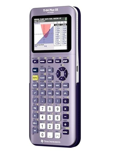 Texas Instruments TI-84 Plus CE Renkli Grafik Hesap Makinesi, Cam G be i (Metalik)