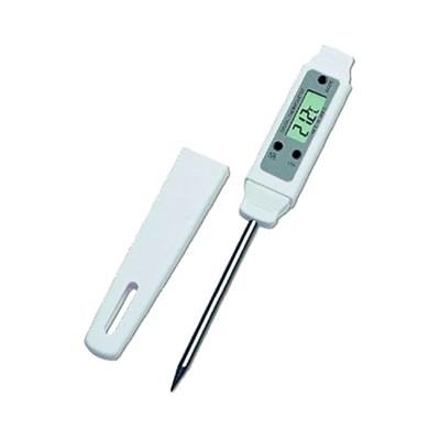 TFA Dostmann Pocket-Digitemp S dijital termometre, cep formatı, yıkanabilir, profesyonel kullanım, sıcaklık kontrolü, U 20 x G 16 x Y 152 mm