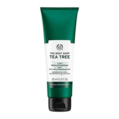 The Body Shop Çay Ağacı 3ü 1 Arada Temizleyici Scrub Maske 125 ml 5028197969417