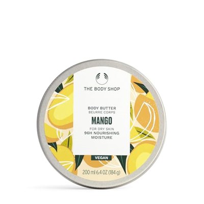 The Body Shop Mango Vücut Yağı - Normal Ciltler İçin Besleyici ve Nemlendirici Cilt Bakımı - Vegan - 6oz