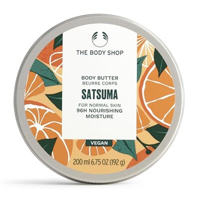 The Body Shop Satsuma Vücut Yağı - Normal Ciltler İçin Besleyici ve Nemlendirici Cilt Bakımı - Vegan - 7oz - Seçenekler: 6.75 Ounce (Pack of 1), 1.62 Ounce (Pack of 1)...