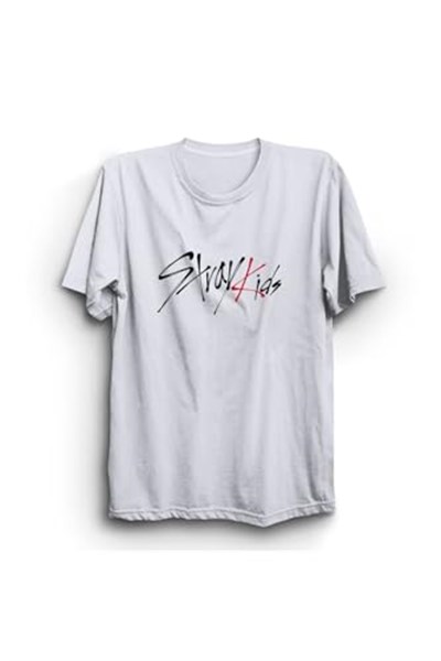 The Fame Stray Classic Logo, K-Pop Kids Tişört