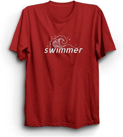 The Fame Swimmer, Yüzücü, Yüzme, Dalga, Deniz, Swimming, Swim Tişört