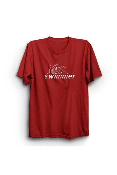 The Fame Swimmer, Yüzücü, Yüzme, Dalga, Deniz, Swimming, Swim Tişört