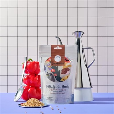 The Good Wild Filizlendirilmiş Çiğ Karabuğday - Glutensiz Kuru Bakliyat, Vegan, Yüksek Lif ve Protein Kaynağı, 175 g