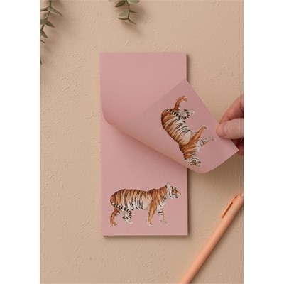 The Mia Art Line Mini Notluk Tiger 10 X 21 Cm 40 Yaprak