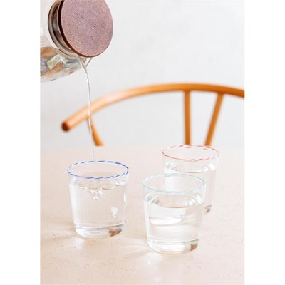 The Mia Borosilikat Su Bardağı Yeşil 320 Ml Brd0132