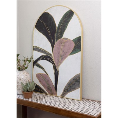 The Mia Botanic Leaf Tablo 80x120 Cm