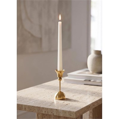The Mia Brass Pirinç Şamdan Ve Tealight Mumluk 15 Cm