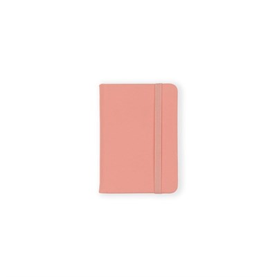 The Mia Çizgili Pembe Not Defteri A7 10 X 8 Cm