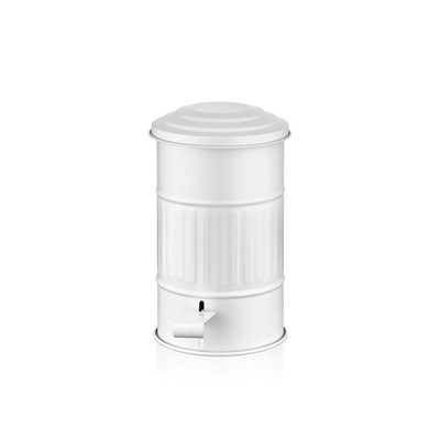 The Mia Çöp Kovası Banyo 5 Lt Beyaz Mgl0009