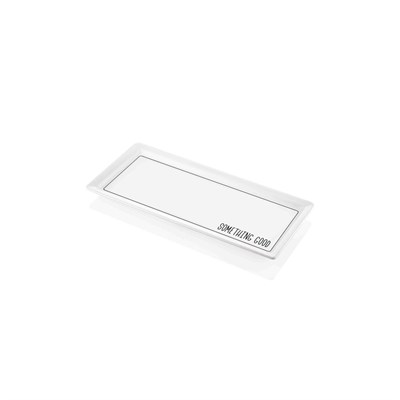 The Mia Daily Tunes Dikdörtgen Servis - 35x16cm Dly011