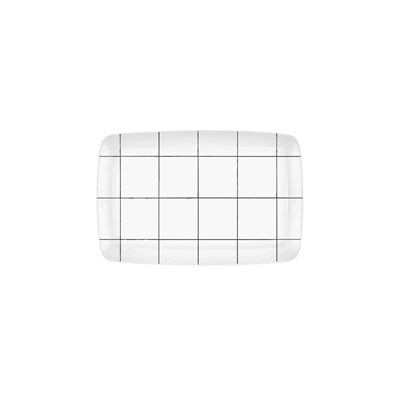 The Mia Daily Tunes Dikdörtgen Servis - 34x25cm Dly008