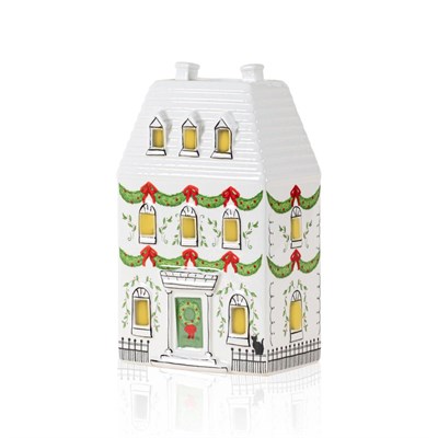 The Mia Dekoratif Led Işıklı Ev Biblo 12x7x19 Cm